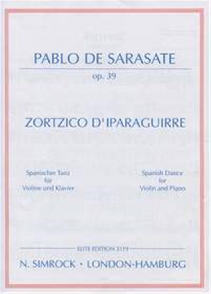 Zortzico d'Iparaguirre op. 39